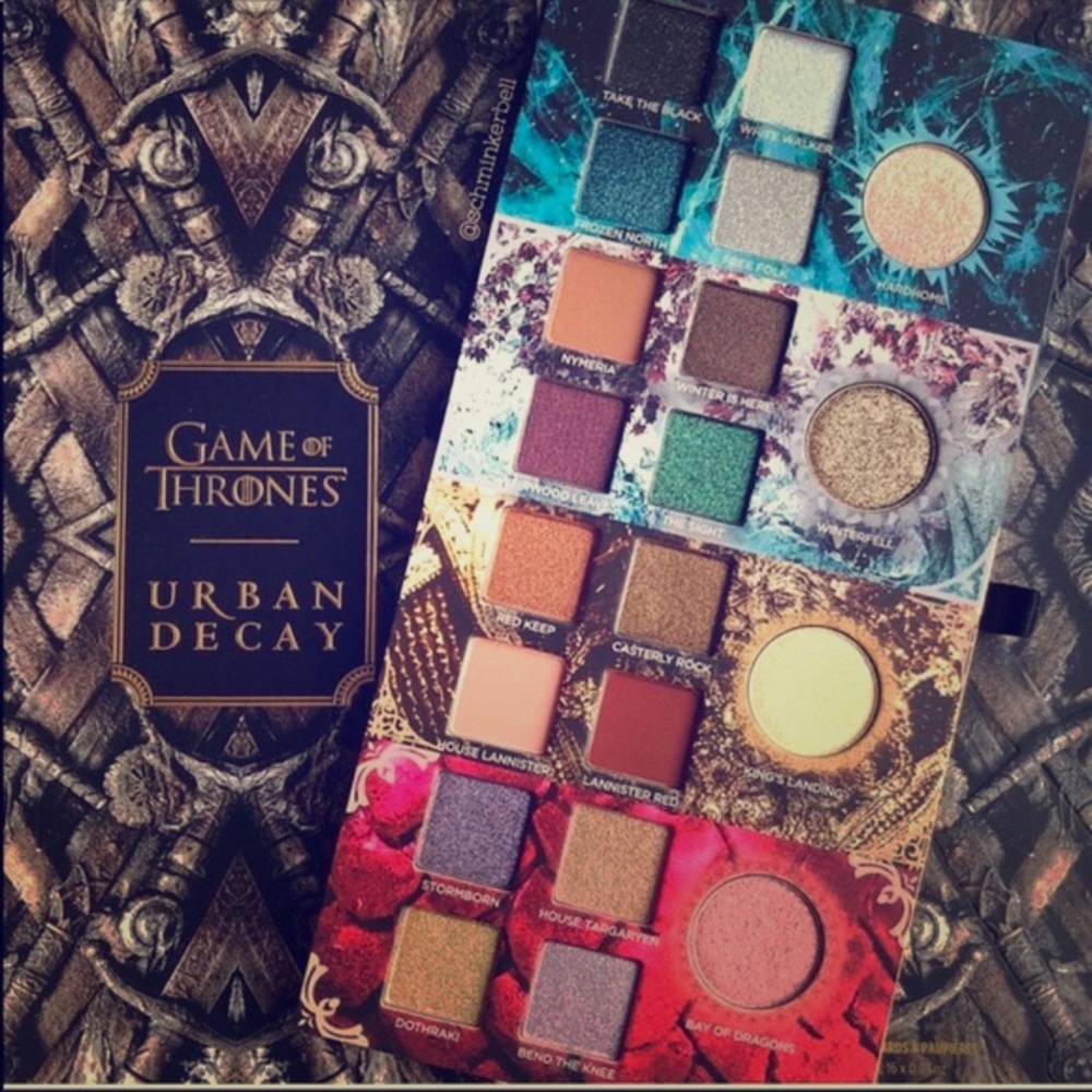Game Of Thrones x UrbanDecay LimitedEdition Makeup